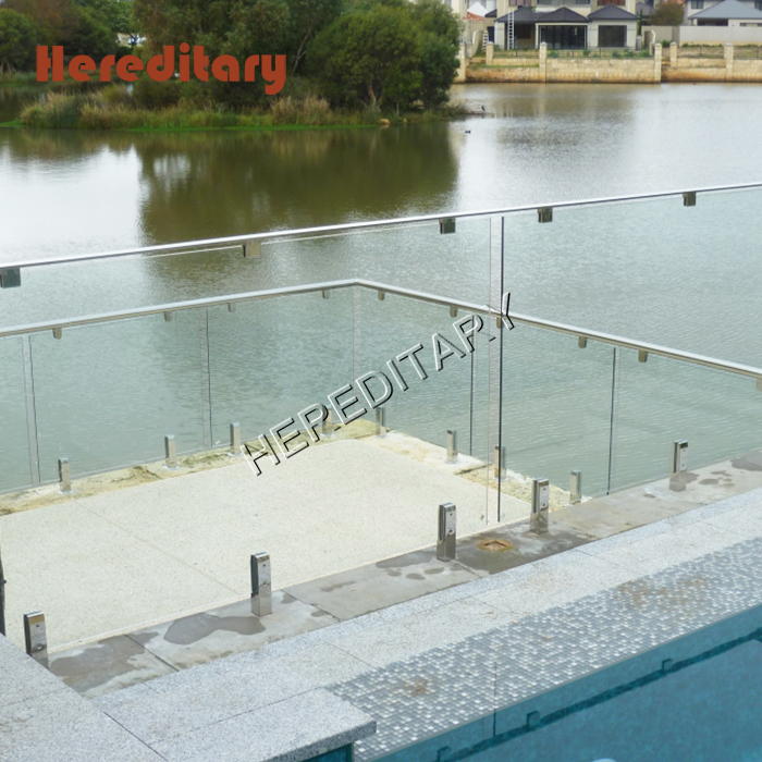 Stainless Steel Swimming Pool Spigot Glass Railing Fittings
